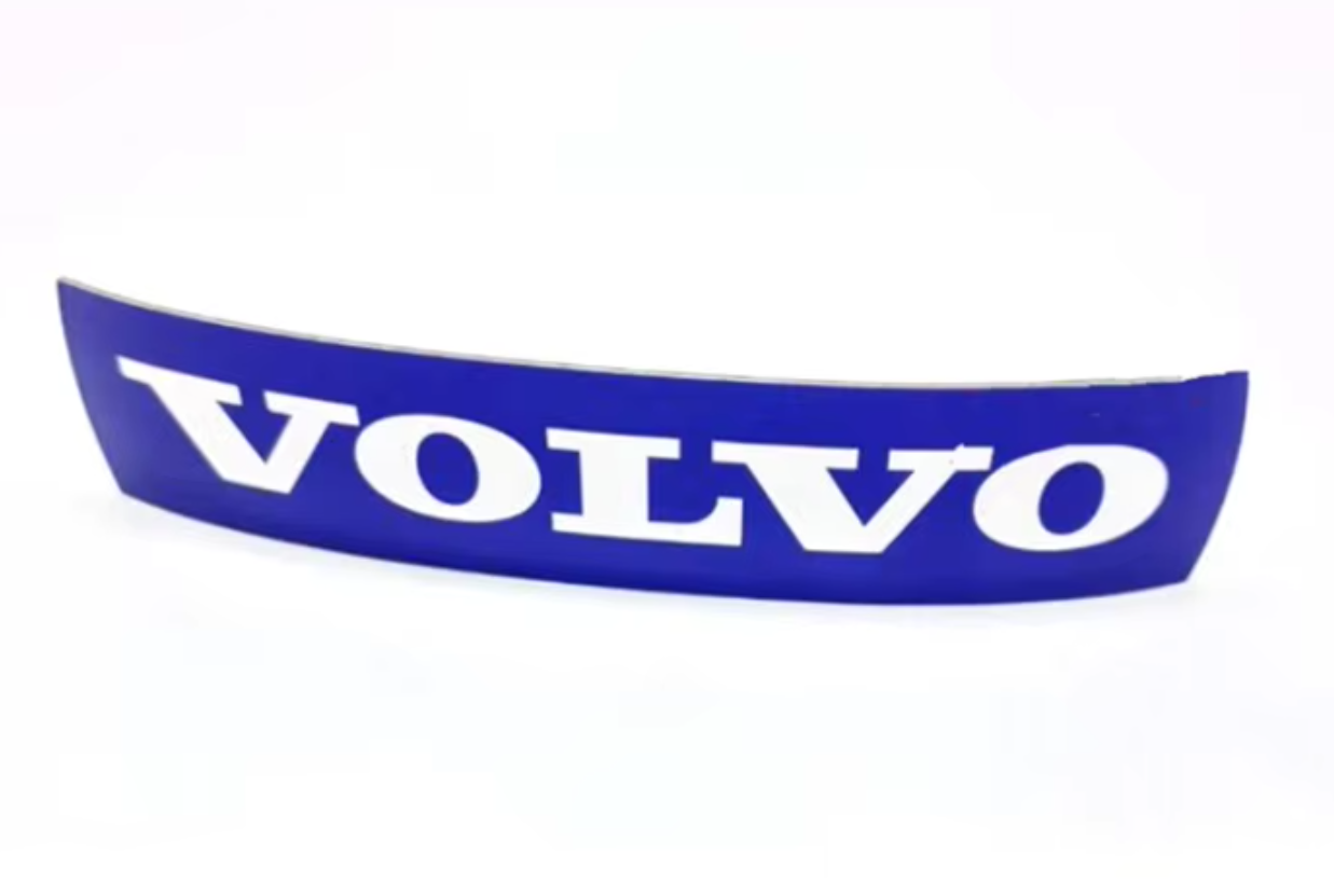 Volvo Ratt-Emblem • Svart & Blå • 11x47mm • Till flera modeller