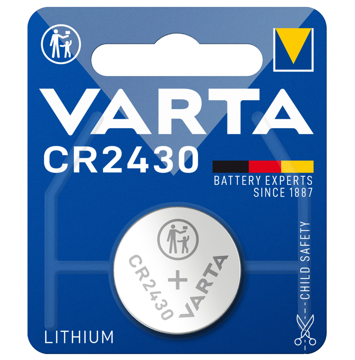 VARTA Batteri till Volvo Bilnyckel • CR2016 / CR2025 / CR2032 / CR2430 / CR2450