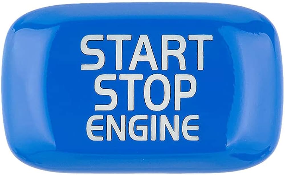 Färgad Startknapp • Till flera Volvo modeller