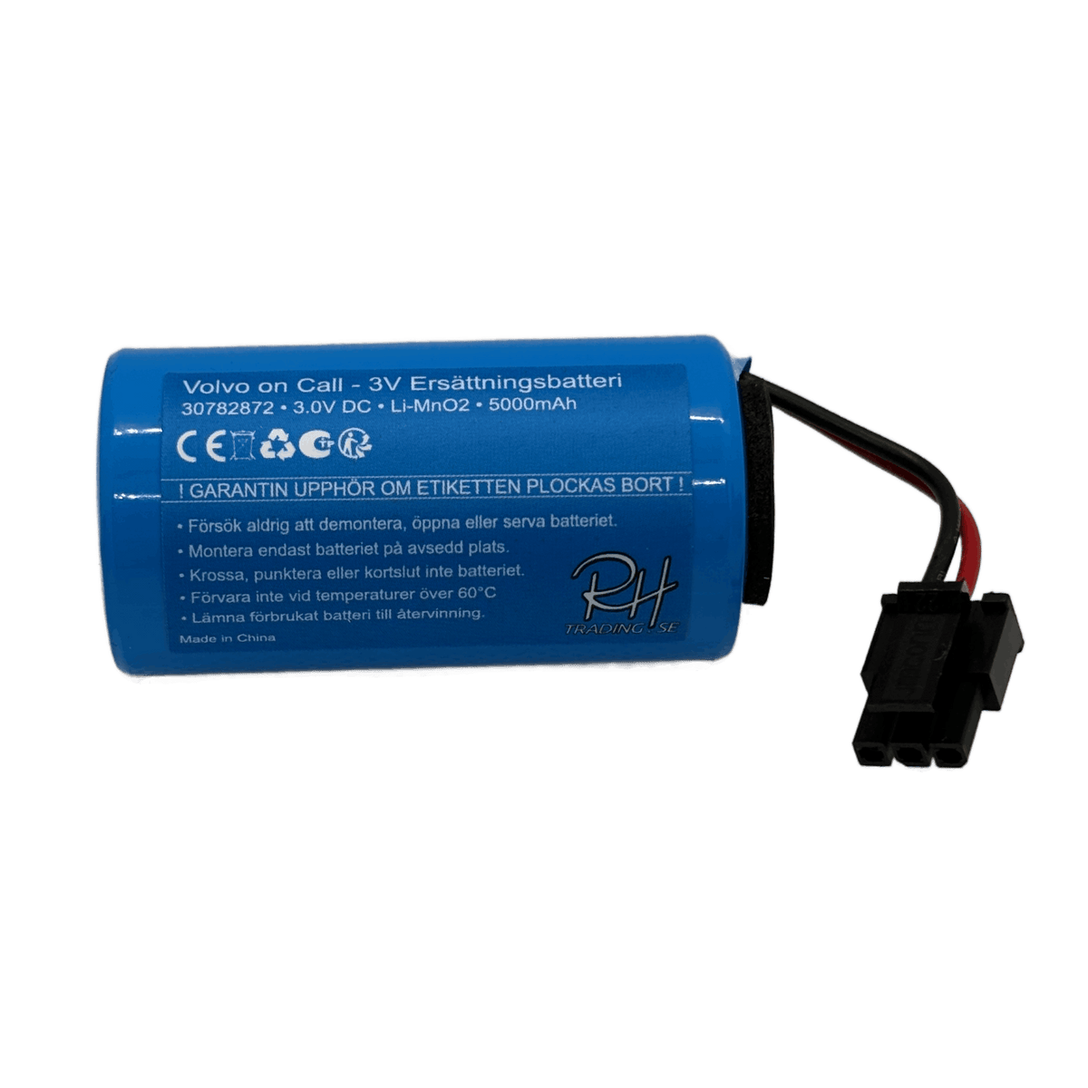 Volvo on Call • 3V Ersättnings-batteri • 30782872