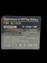 Makita 18V 6.0Ah Replacement Battery
