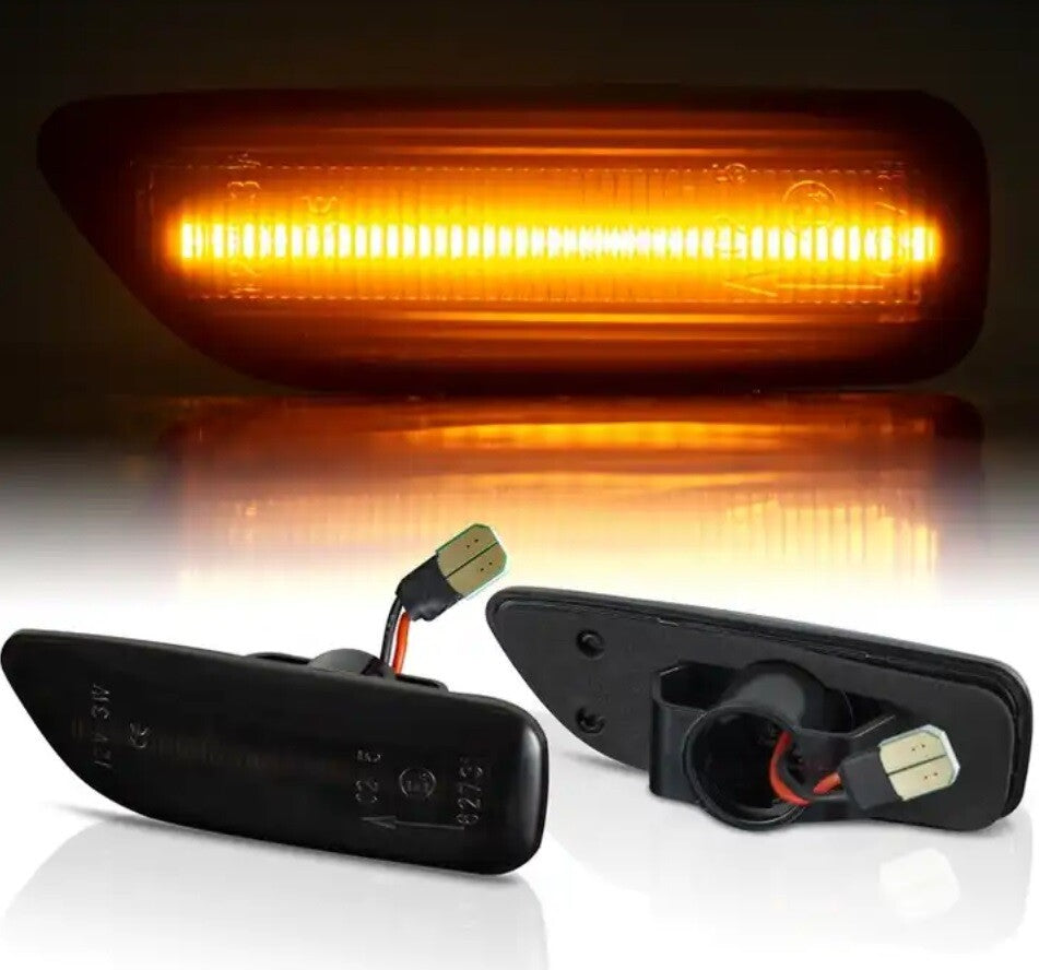 Dynamiska LED Skärm-Blinkers • Volvo V70, S60, S80, XC70, XC90