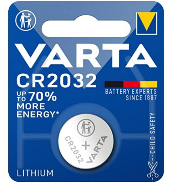 VARTA Batteri till Volvo Bilnyckel • CR2016 / CR2025 / CR2032 / CR2430 / CR2450