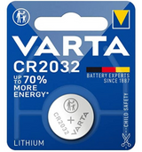 VARTA Batteri till Volvo Bilnyckel • CR2016 / CR2025 / CR2032 / CR2430 / CR2450