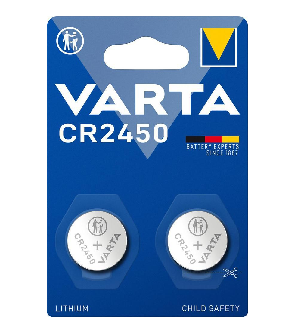 VARTA Batteri till Volvo Bilnyckel • CR2016 / CR2025 / CR2032 / CR2430 / CR2450