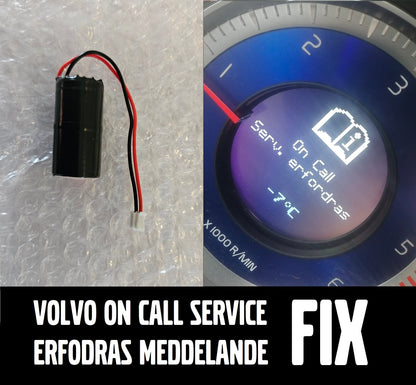 Volvo on Call • Ersättnings-batteri