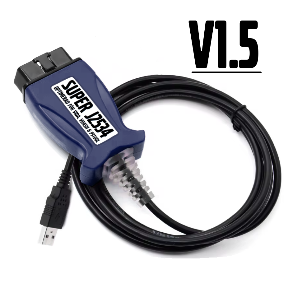 Super J2534 V1.5 Felkodsläsare - Lagerrensning