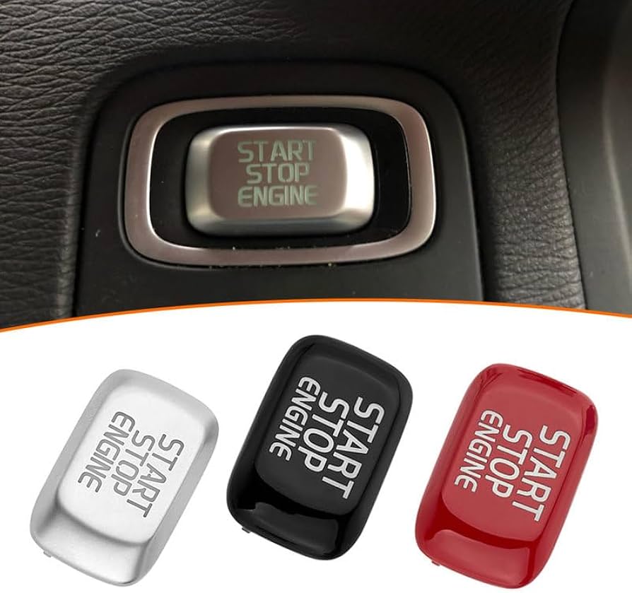 Colored Start button • For several Volvo models