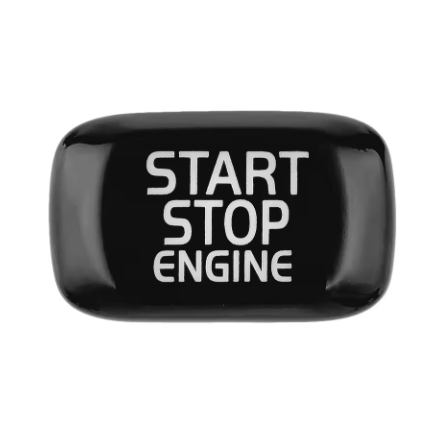 Colored Start button • For several Volvo models