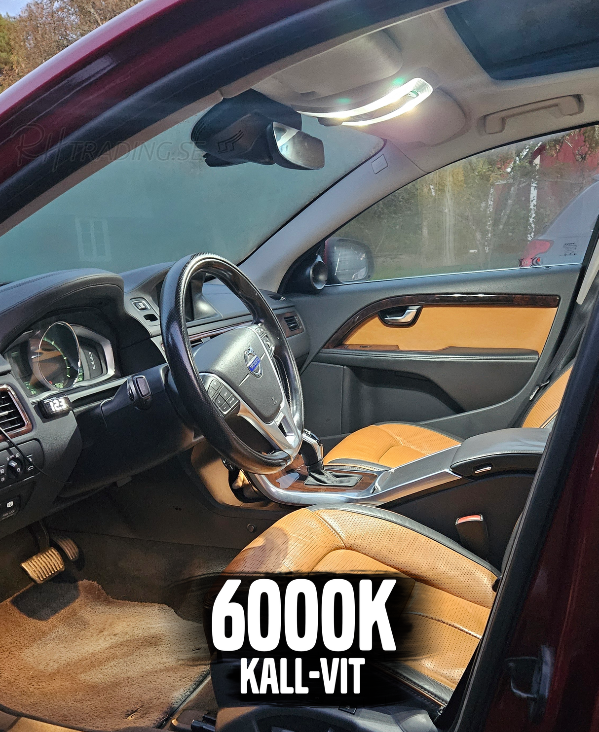 Premium LED's till takbelysningen • Flera färger • Till Flera Volvo modeller